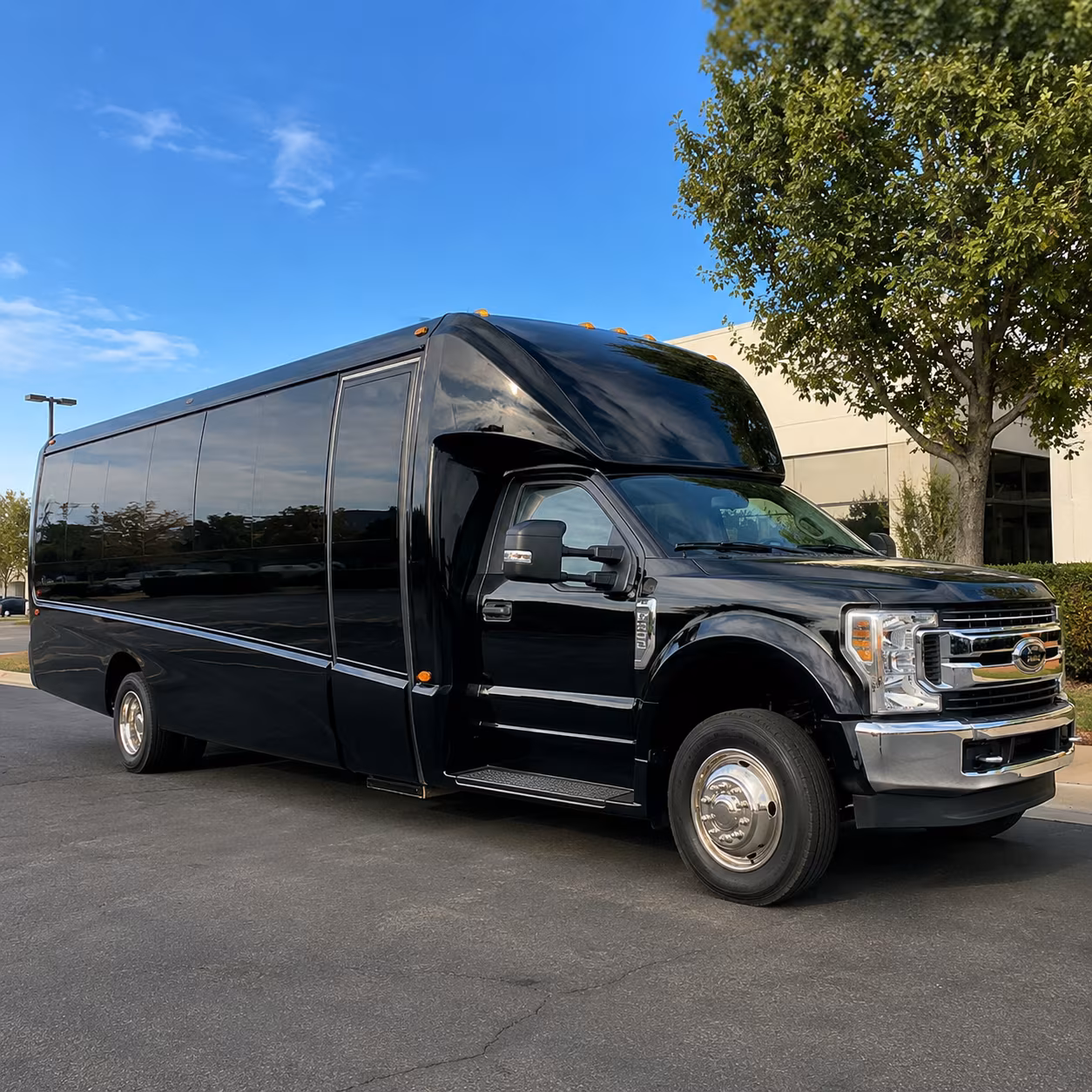 manteca corporate event transportation onboard seating