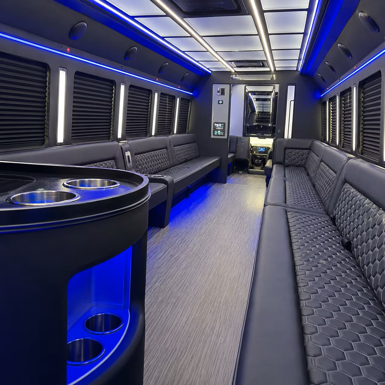 manteca party bus rentals inside