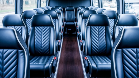 18 passenger minibus inside modesto