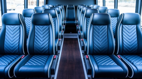 20 passenger minibus inside modesto