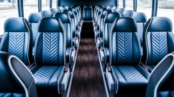 25 passenger minibus inside dublin