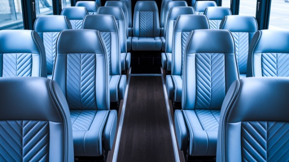 35 passenger minibus inside modesto