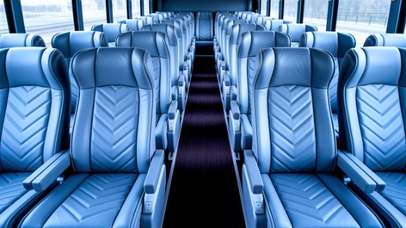 50 passenger charter bus interior