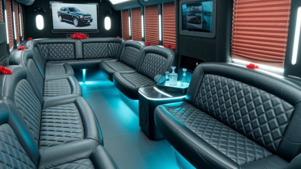 sprinter limo rental inside modesto