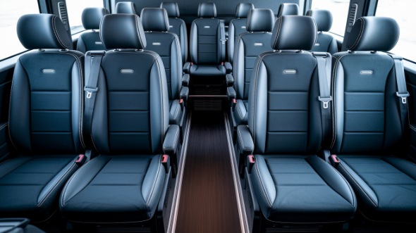 sprinter van with driver inside modesto